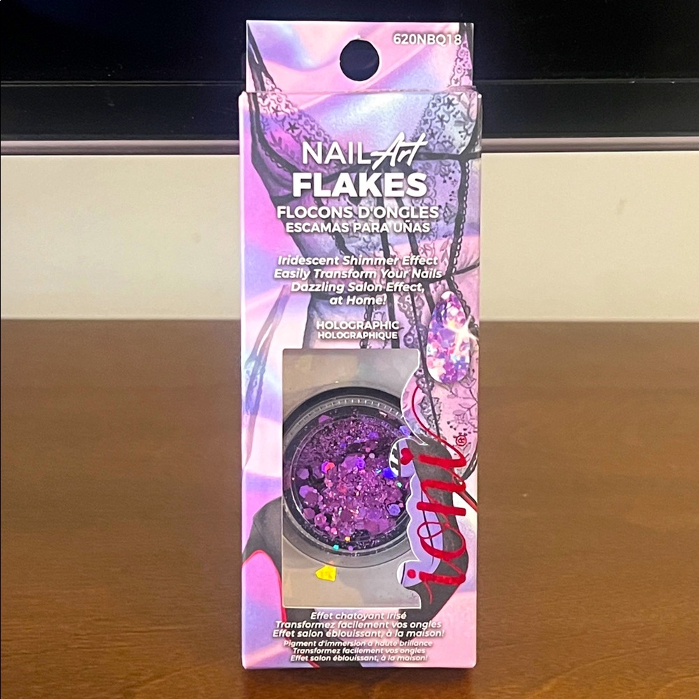 Nail Art Flakes - Burlesque - Amoureuse - 620NBQ18 - Holographic